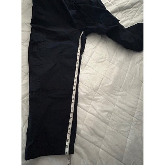 5.11 Tactical Mens Cargo Pants 42x30 Navy Blue Outdoor Work Hiking Pants - Picture 11 of 13